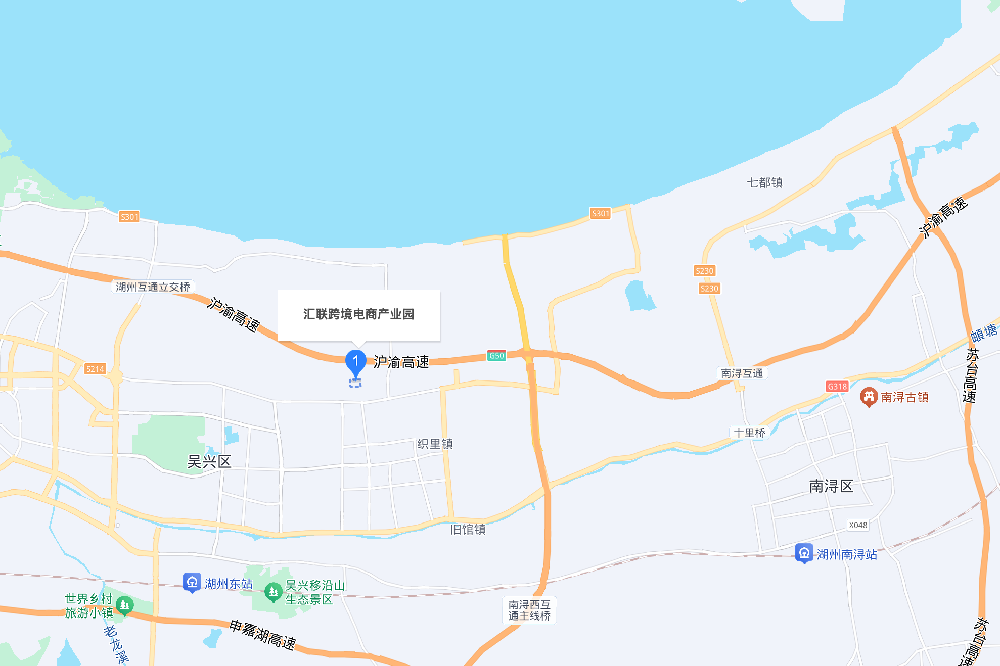 湖州（浙江）地图